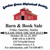 Barn and Book Sale!