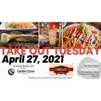 Take Out Tuesday @ Sabroso Mexican Grill
