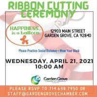 Ribbon Cutting Ceremony - Happiness is a Balloon