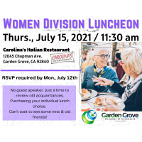 Women Division Luncheon