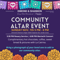 Dimond & Shannon: Community Altar Event