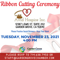 Ribbon Cutting Ceremony - Avid Hospice Inc