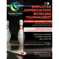2022 Employee Appreciation Bowling Tournament