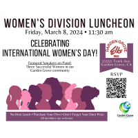 Women's Division Luncheon 2024
