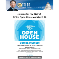 Assemblymember Tri Ta's District Office Open House 