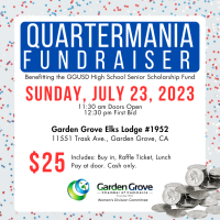 Quartermania Fundraiser