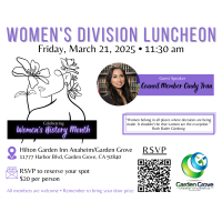 Women's Division Luncheon 2025