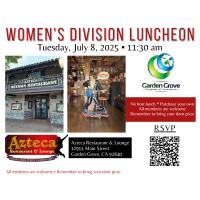 Women's Division Luncheon 2025