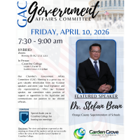 Government Affairs Committee Meeting 2026