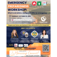 Morning Connect: Emergency Preparedness Workshop
