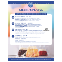 Ribbon Cutting: Grand Opening of Nothing Bundt Cakes