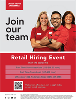 OfficeMax Retail Part Time Team Lead