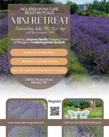 Mini Retreat: Nourish In Nature, Root in Peace