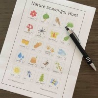 Bog Walk Scavenger Hunt
