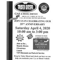 Taber Diesel 35th Anniversary