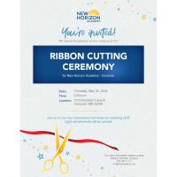 Ribbon Cutting - New Horizon Academy