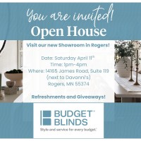 Budget Blinds Rogers Open House