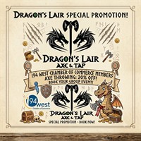 Dragon's Lair Axe & Tap - Maple Grove