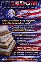 Freedom Home Improvements Inc. - Zimmerman, Mn