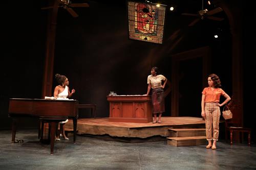 Berkshire Theatre Group's production of Nina Simone, Four Women, 2021. Photo by Jacey Rae Russell.