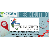 Ribbon Cutting for Texas Hill Country Advisors