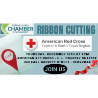 Ribbon Cutting for the American Red Cross-Hill Country Chapter