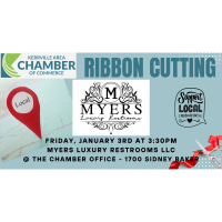 Ribbon Cutting for Myers Luxury Restrooms