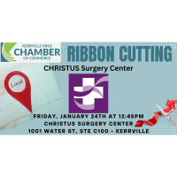 Ribbon Cutting for Christus Surgery Center