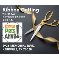 Ribbon Cutting Kerrville Pets Alive