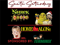 Santa Saturday - 12pm movie: Shrek the Halls
