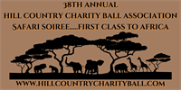 Hill Country Charity Ball Association Ball - Safari Soiree.....First Class To Africa