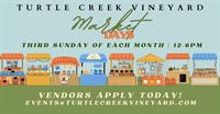 Turtle Creek Vineyard Market Days