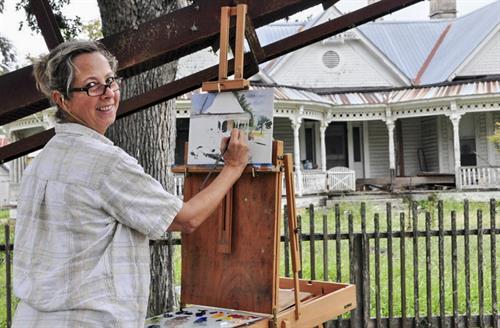 2014 Outdoor Plein Air painting event
