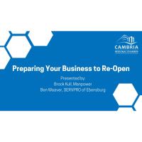 2020 CHAMBER Preparing Your Business to Re-Open