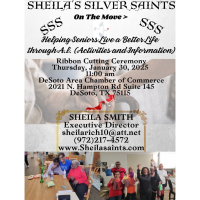 Ribbon Cutting: SSS - Sheila's Silver Saints on the Move