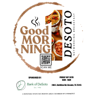 Good Morning One DeSoto Networking Sponsored by Bank of DeSoto