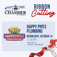 Ribbon Cutting at Happy Pipes Plumbing