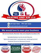 B  L Heating and Air LLC