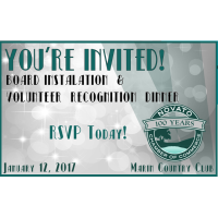 2017 Board Installation, Awards Presentations, & Volunteer Recognition 