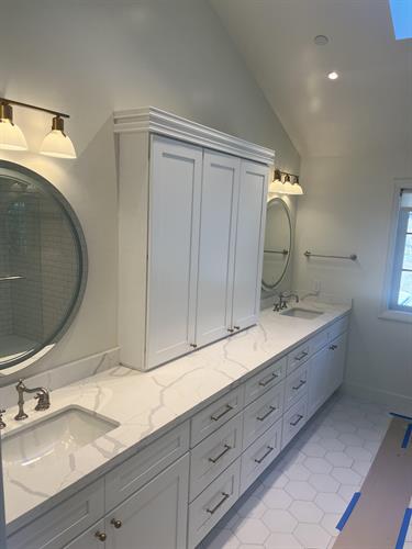 Large Beautiful bathroom in St. HelenaVvineyard Estate