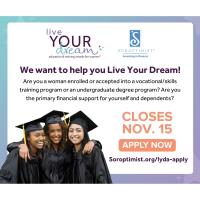 Soroptimist International of Novato Announces Awards Supporting Women and Girls