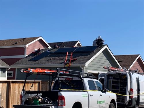 Small 3.08 kw installation on a cottage style home along Front Range