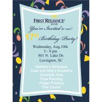 First Reliance Bank 17th Birthday Party