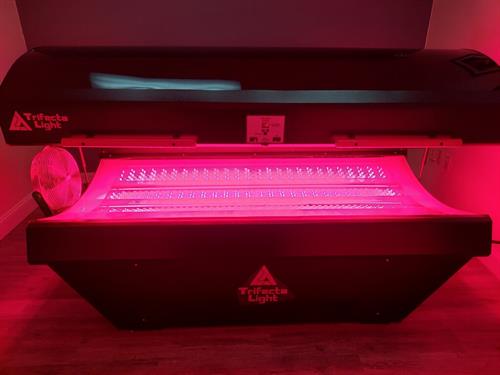 Red Light Therapy Bed from Trifecta 