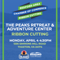 2022 Ribbon Cutting - The Peaks Retreat & Adventure Center