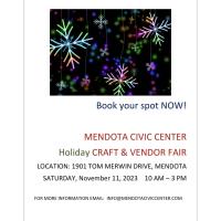 Holiday Craft & Vendor Fair at Mendota Civic Center
