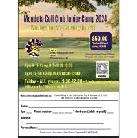 Mendota Golf Club Junior Camp