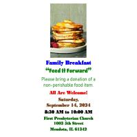 Family Breakfast at First Presbyterian Church