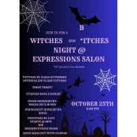 Witches and *itches Night at Expressions Salon