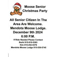 Mendota Moose Senior Christmas Party